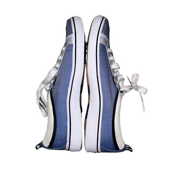 Keds Womens Chambray Lace Up Sneakers Size 6.5 Light Blue Adorable! - Picture 10 of 10